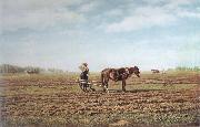 In the Ploughed Field Mikhail Klodt